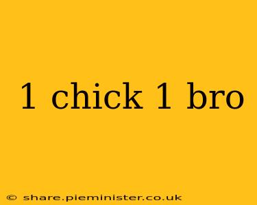 1 chick 1 bro