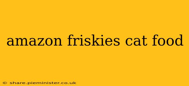 amazon friskies cat food