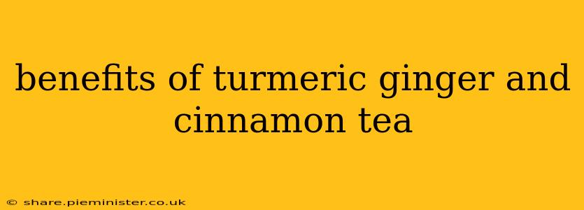 benefits of turmeric ginger and cinnamon tea