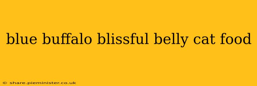 blue buffalo blissful belly cat food