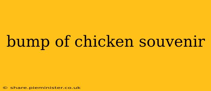 bump of chicken souvenir