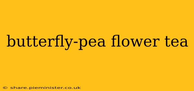 butterfly-pea flower tea