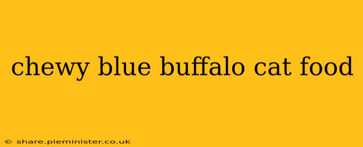 chewy blue buffalo cat food