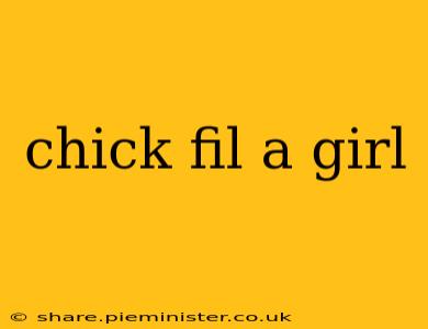 chick fil a girl