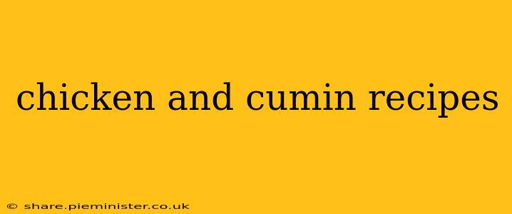 chicken and cumin recipes