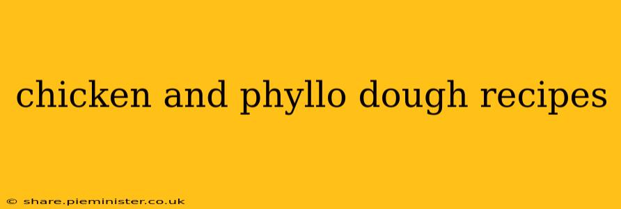 chicken and phyllo dough recipes
