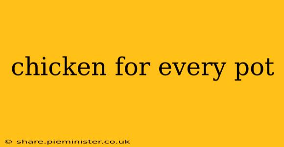 chicken for every pot