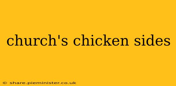 church's chicken sides