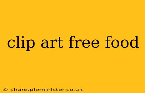 clip art free food
