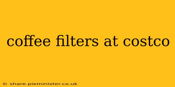coffee filters at costco