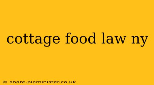 cottage food law ny