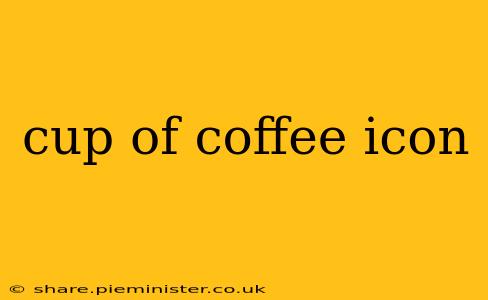 cup of coffee icon