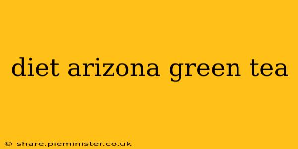diet arizona green tea