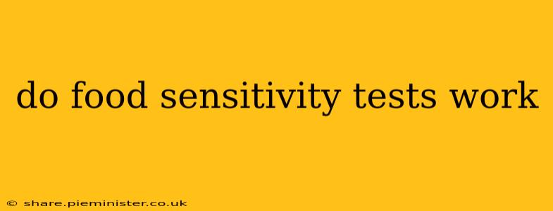 do food sensitivity tests work