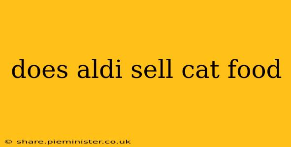 does aldi sell cat food