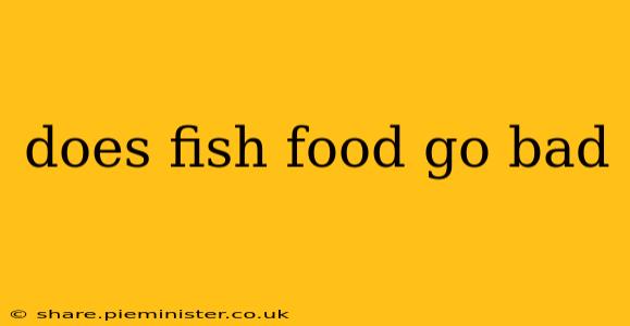 does fish food go bad