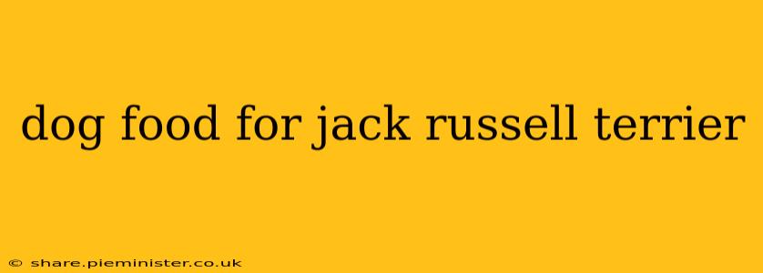 dog food for jack russell terrier