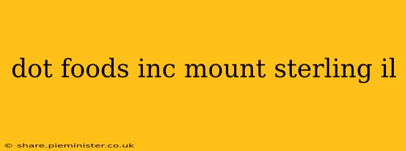 dot foods inc mount sterling il