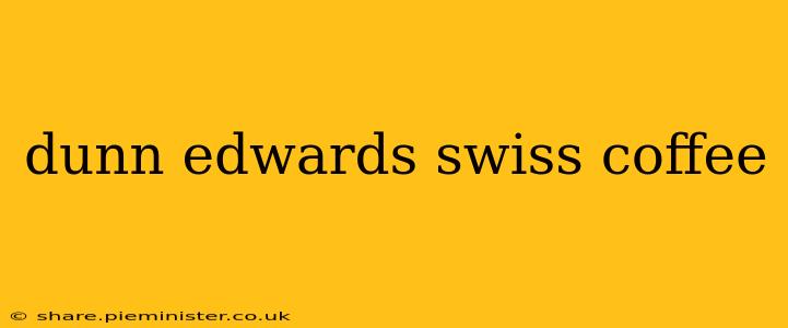 dunn edwards swiss coffee
