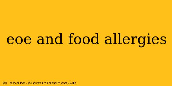 eoe and food allergies