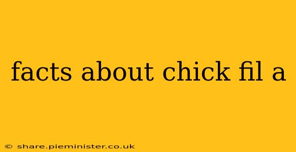 facts about chick fil a