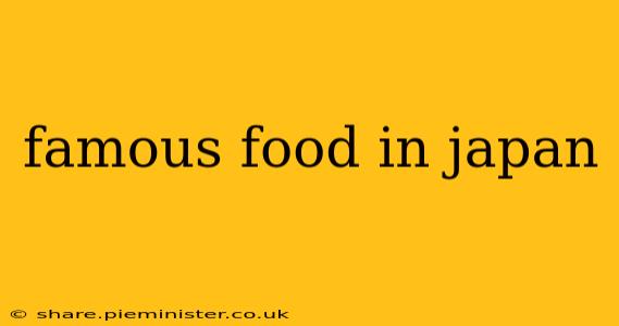 famous food in japan