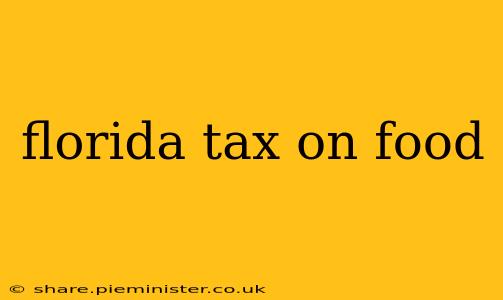 florida tax on food