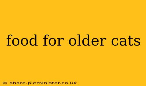 food for older cats