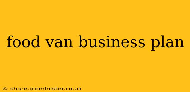 food van business plan