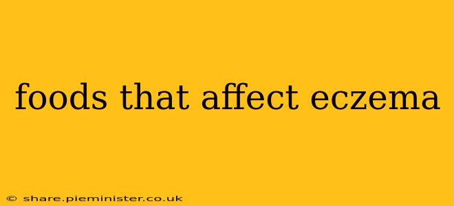 foods that affect eczema