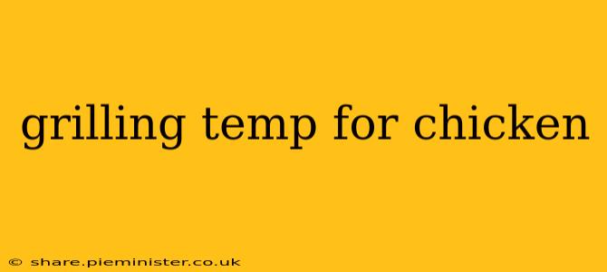 grilling temp for chicken