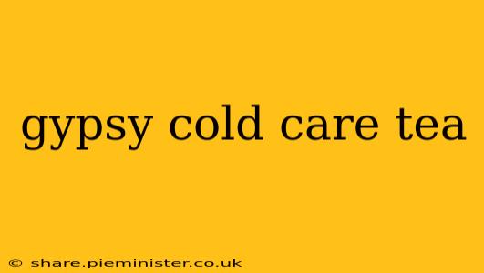 gypsy cold care tea
