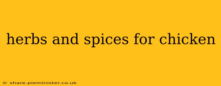 herbs and spices for chicken