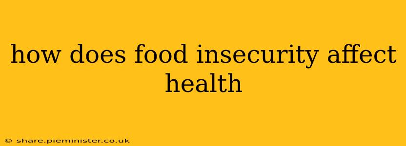 how does food insecurity affect health
