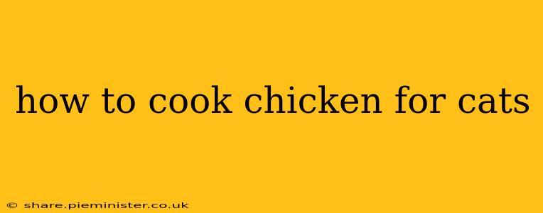 how to cook chicken for cats