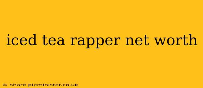 iced tea rapper net worth