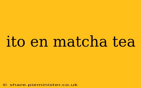 ito en matcha tea