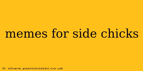memes for side chicks