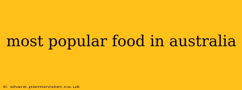 most popular food in australia