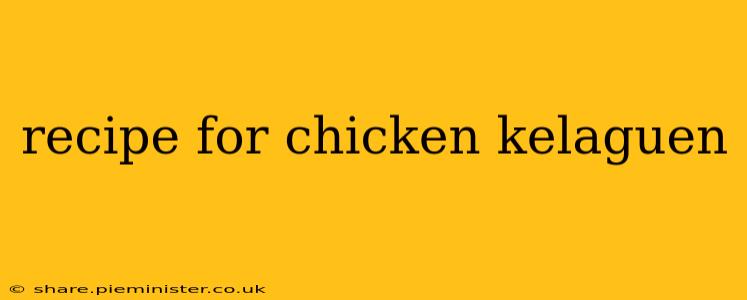 recipe for chicken kelaguen
