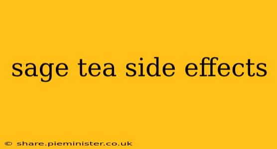 sage tea side effects