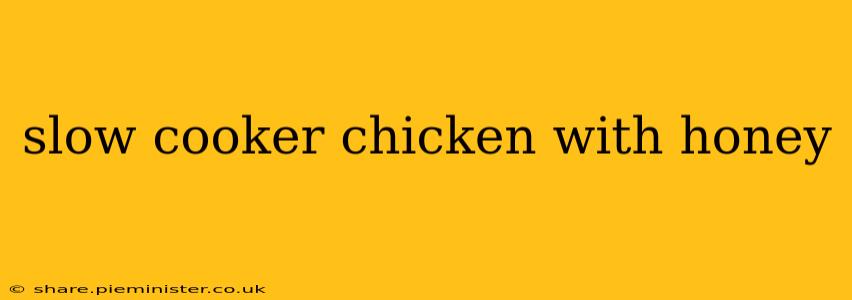 slow cooker chicken with honey
