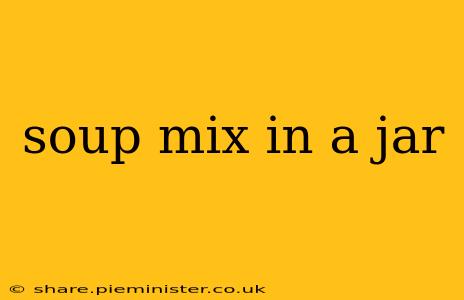 soup mix in a jar