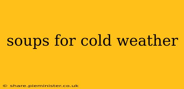 soups for cold weather
