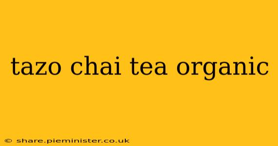 tazo chai tea organic