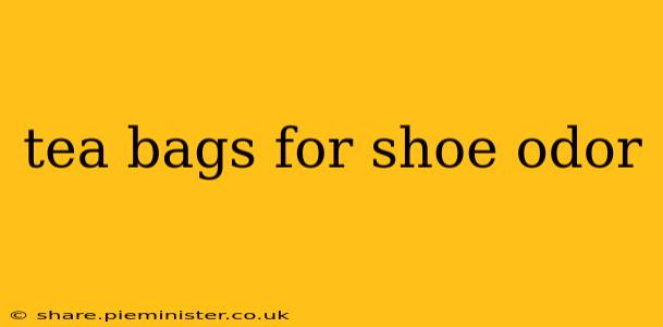 tea bags for shoe odor