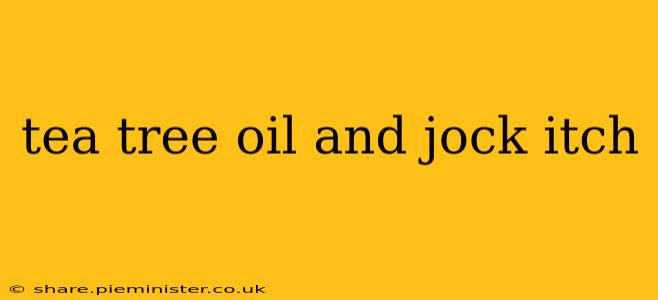 tea tree oil and jock itch