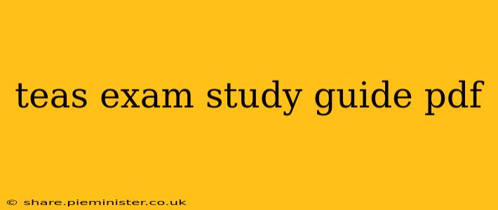 teas exam study guide pdf