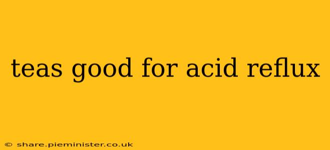 teas good for acid reflux