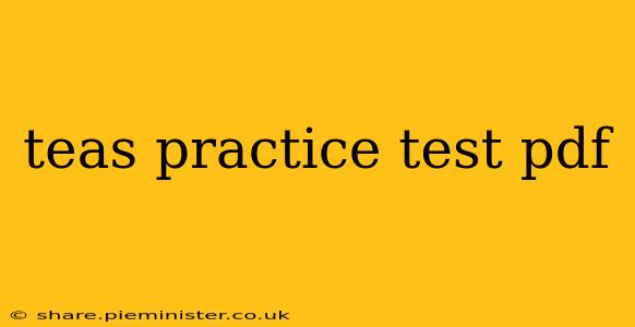 teas practice test pdf